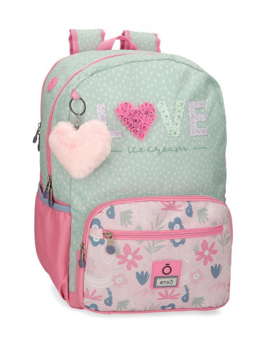 MOCHILA ADAP. 42CM.ENSO LOVE ICE CREAM